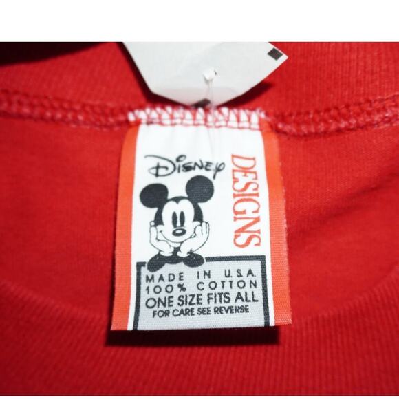 NWT Vintage 90s Disney Mickey Mouse T-Shirt – Single Stitch – Made in USA - Picture 4 of 4